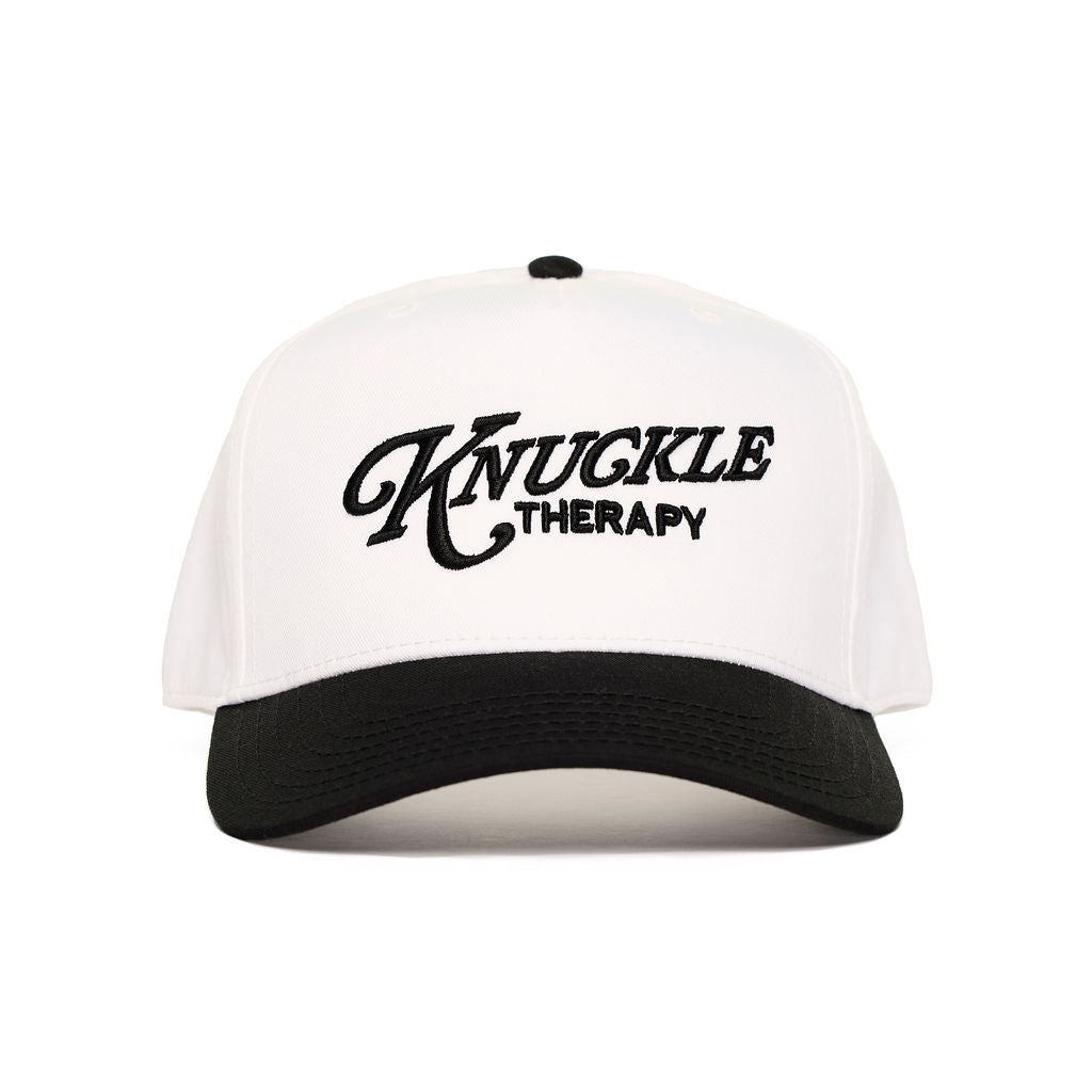 Knuckle Therapy Hat - Black/White