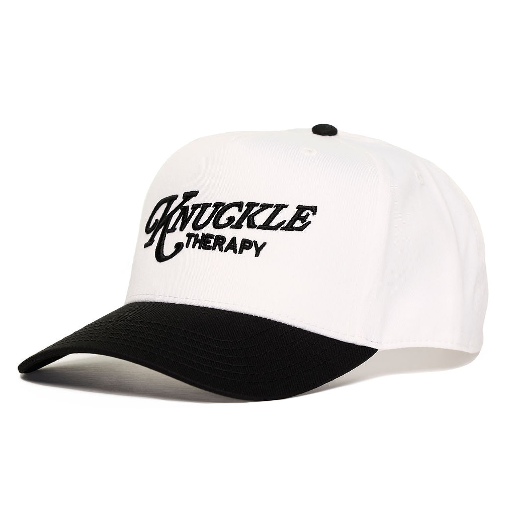 Knuckle Therapy Hat - Black/White